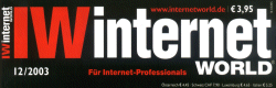 Internet World 12/2003